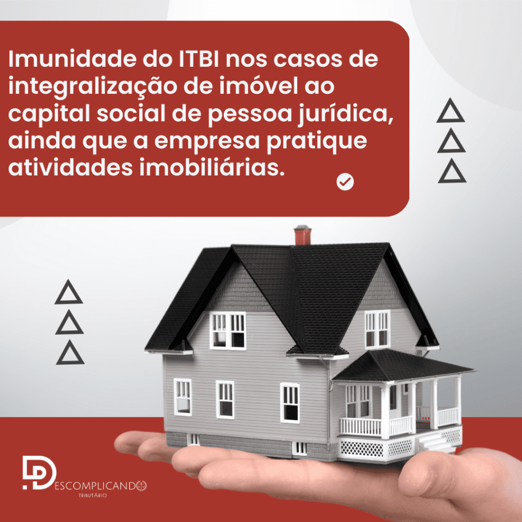 Requisito da PREPONDERÂNCIA DA ATIVIDADE para a imunidade na integralização  do capital, uma análise gramatical e semântica.